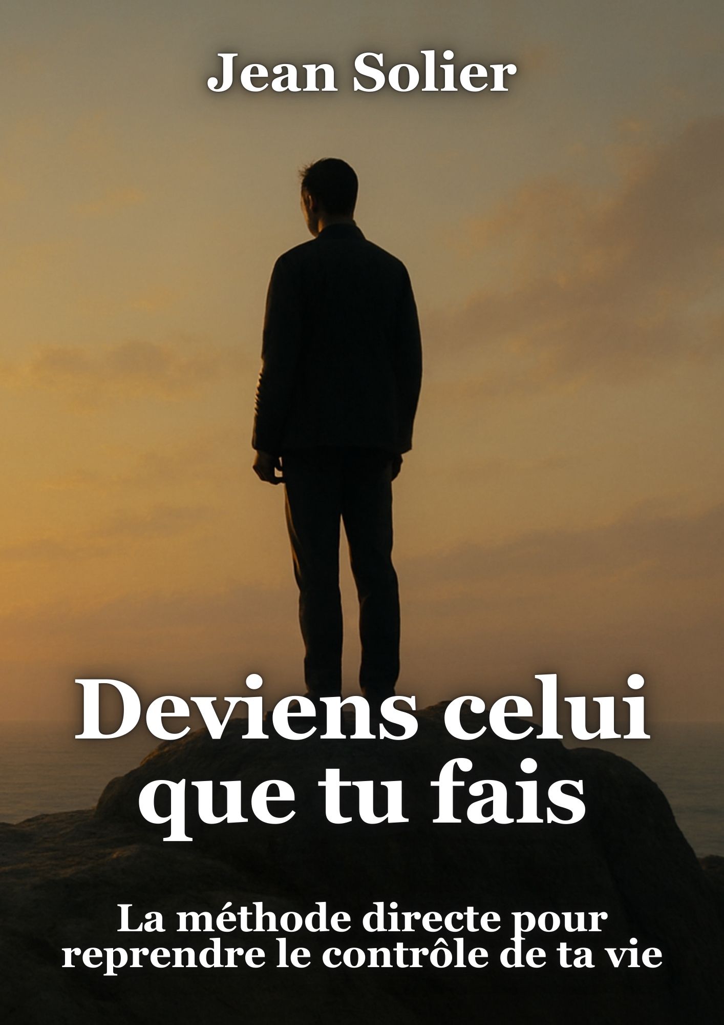 Couverture du livre Deviens celui que tu fais de Jean Solier