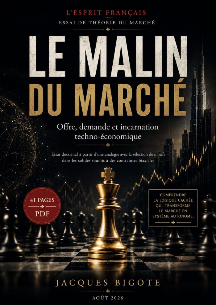 Couverture du livre Le Malin du Marché de Jacques Bigote