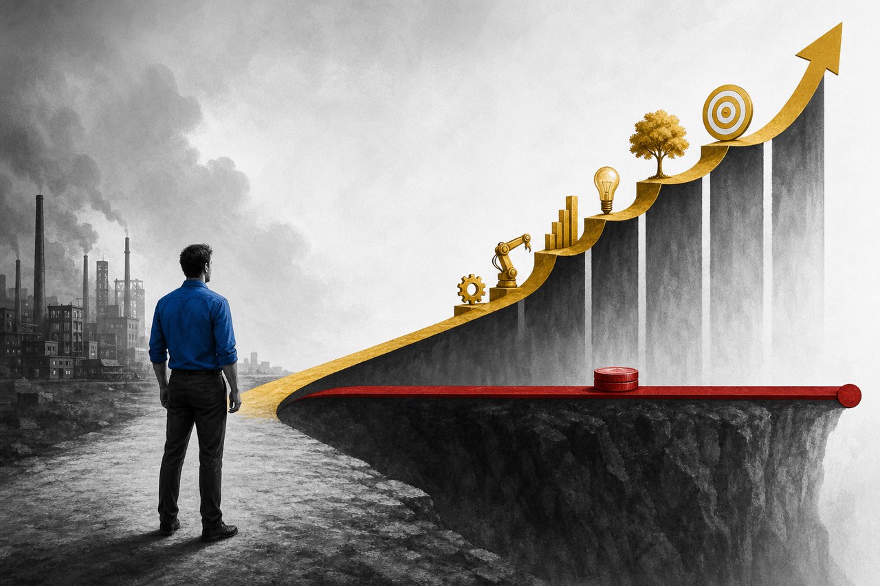 Productivité et salaire se séparent.