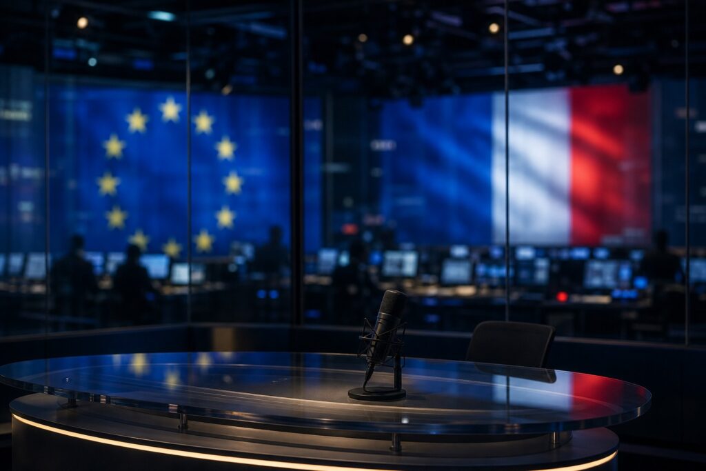 Après la France, l'Union européenne sanctionne à son tour Xenia Fedorova, chroniqueuse russe de CNews