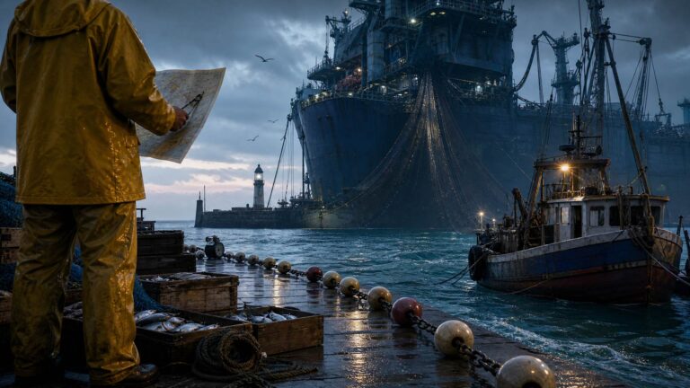 Navires-usines et 12 milles : la consultation est lancée, les chalutiers géants pêcheront encore cet hiver